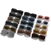 2022 New European and American fashion trend square-framed women's sunglasses, cross-border street style sunglasses, ins style manufacturer wholesale Specification image